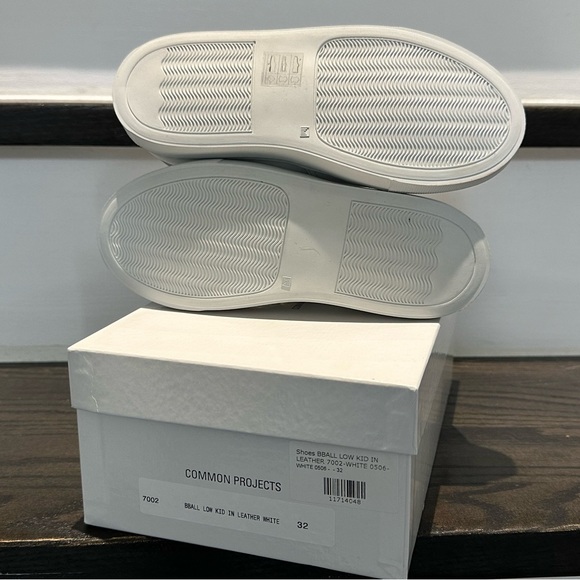 Common Projects - TEEN Bball low-top leather sneakers - Picture 2 of 5